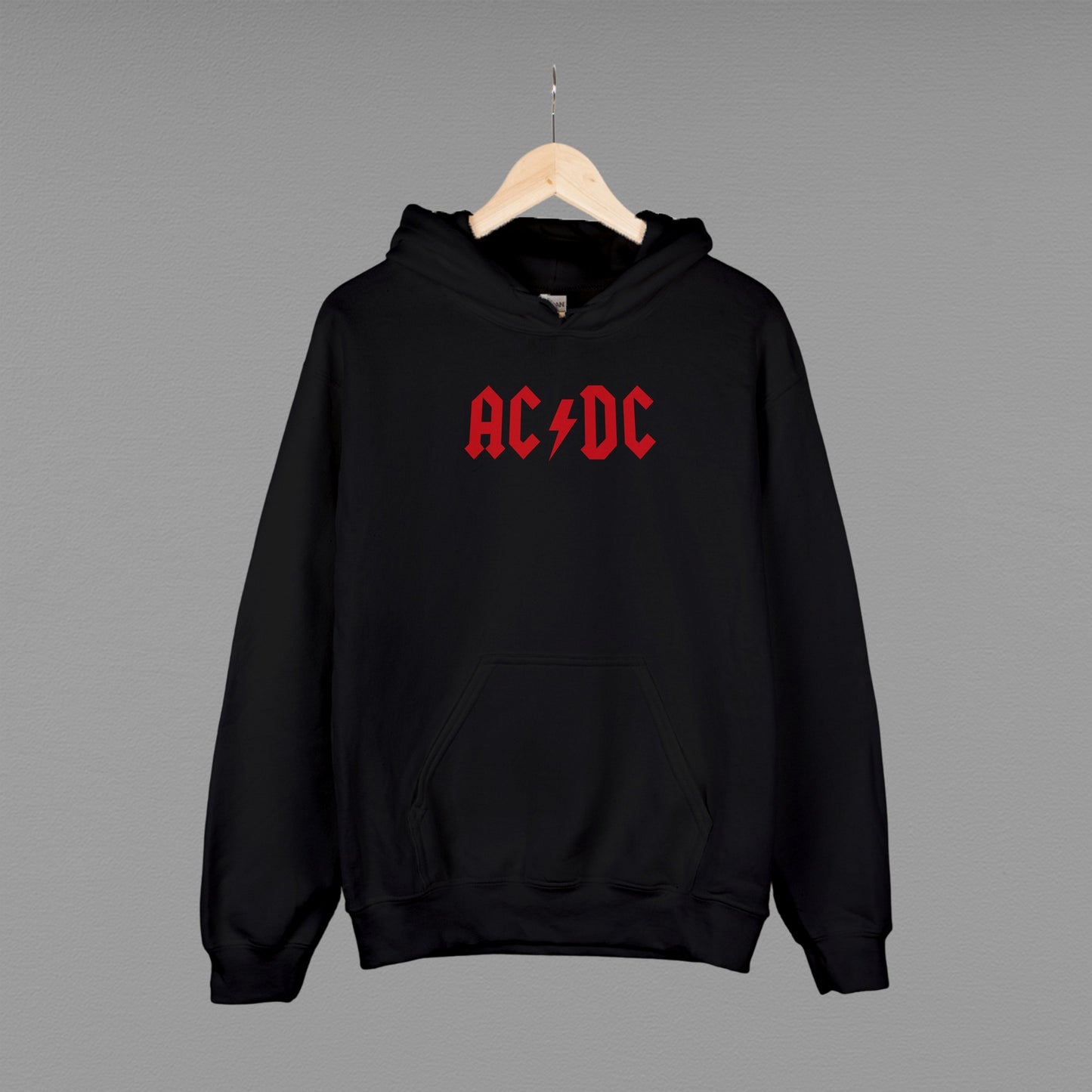 Толстовка (худі) "AC DC логотип"