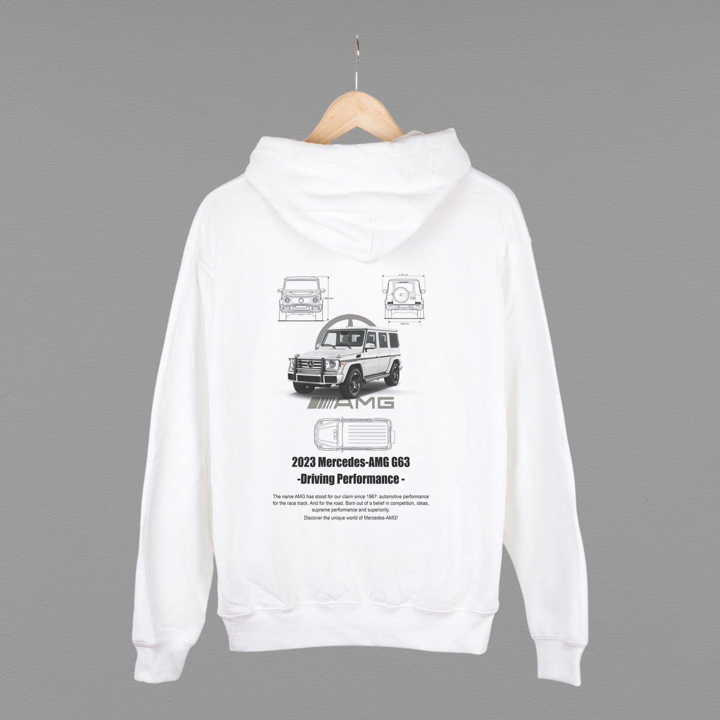 Толстовка (худі) "AMG Mercedes"
