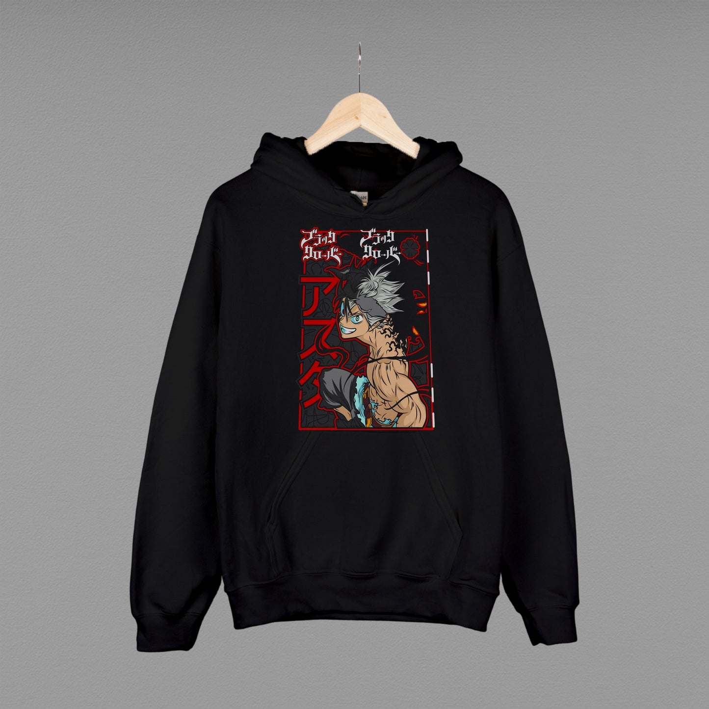 Толстовка (худі) "Black Clover asta"