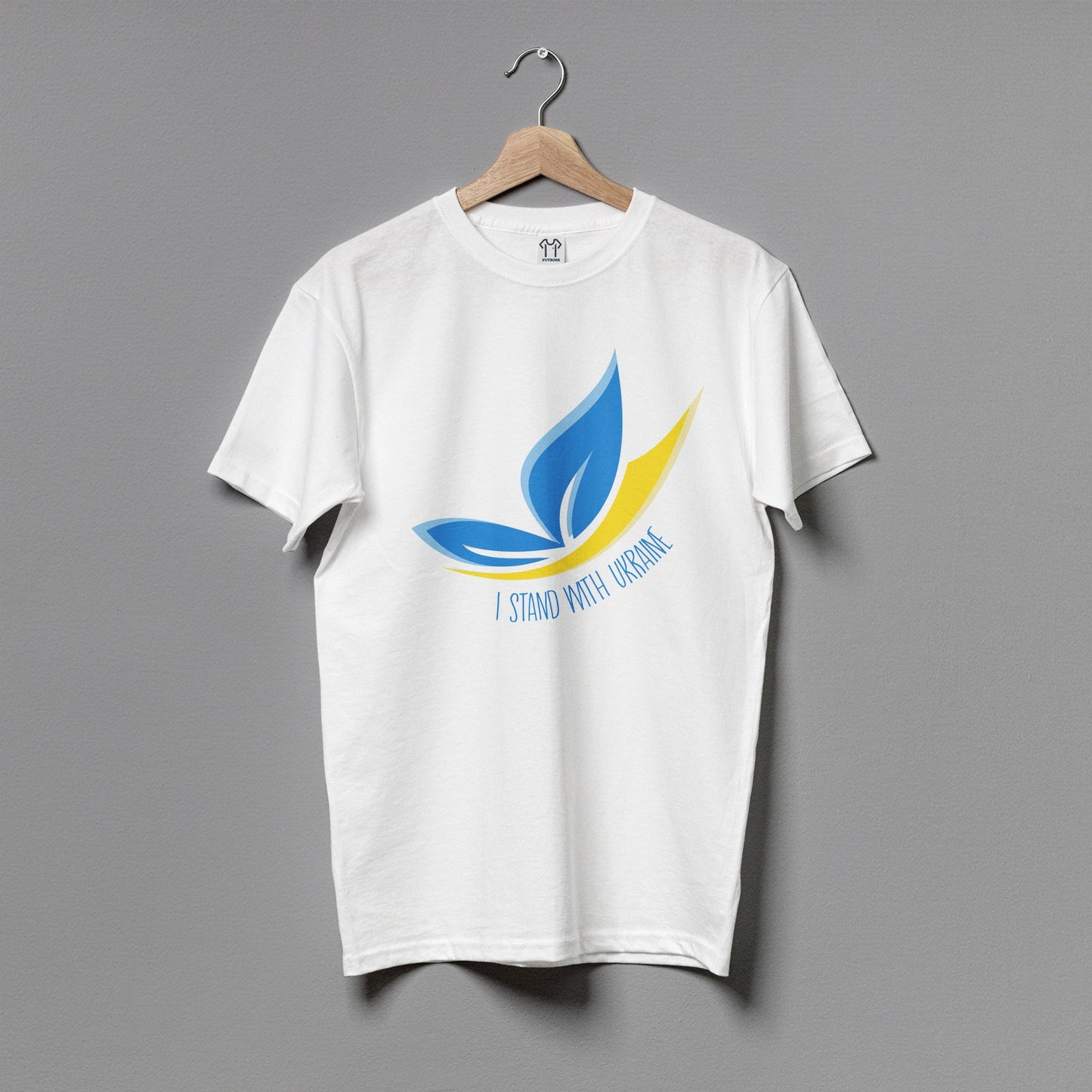 Чоловіча футболка "I stand with Ukraine"