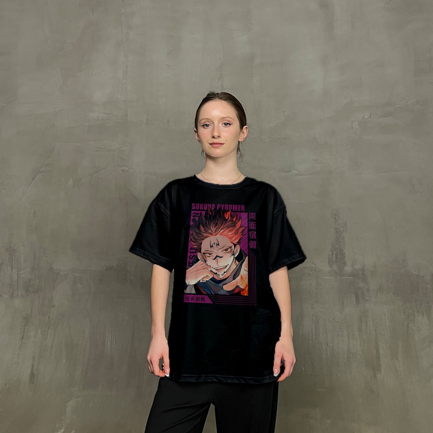 Жіноча футболка "Jujutsu Kaisen Sukuna Ryoumen"