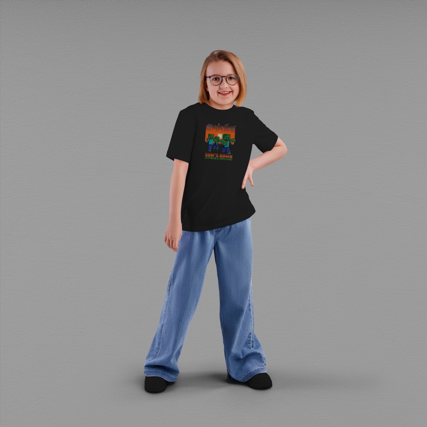 Дитяча футболка "Зомби Minecraft"