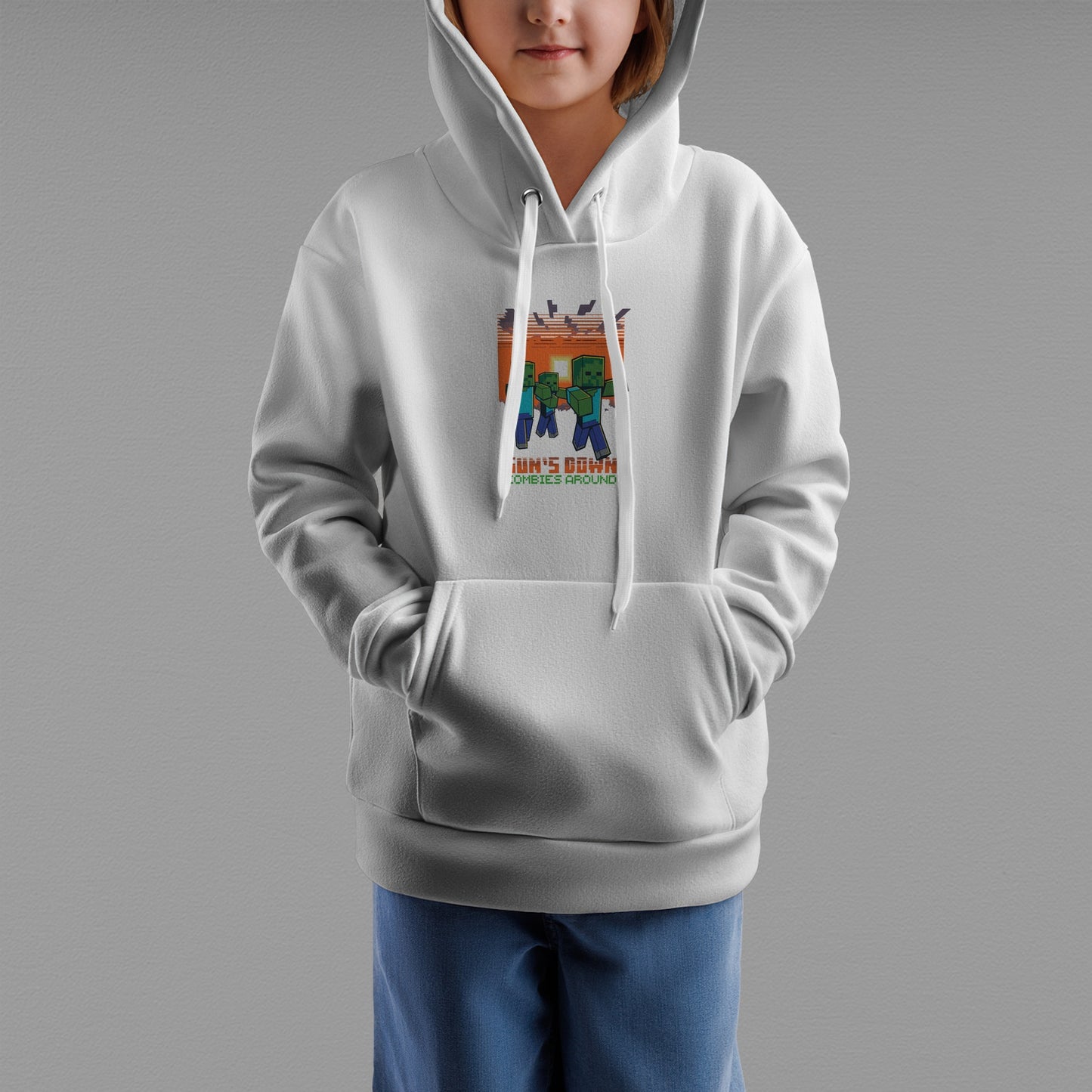Дитяче худі "Зомби Minecraft"