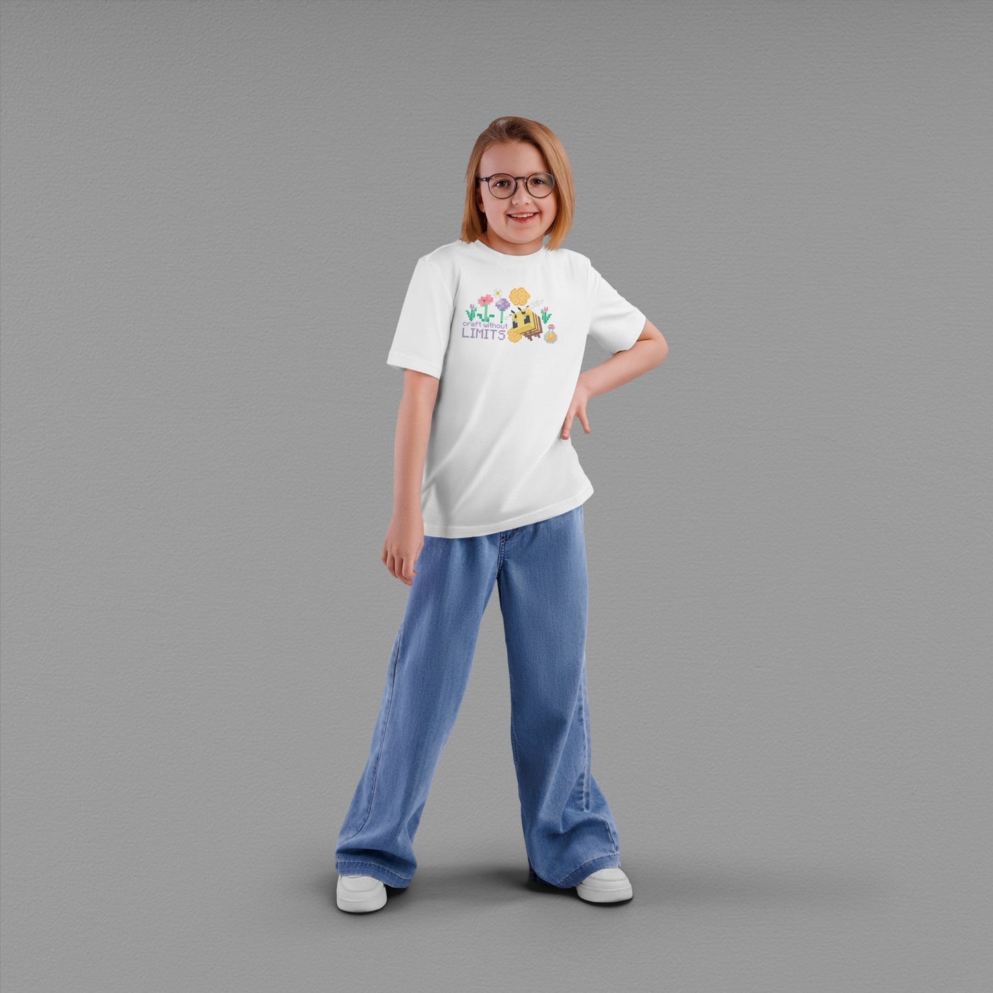 Дитяча футболка "Пчела Minecraft"