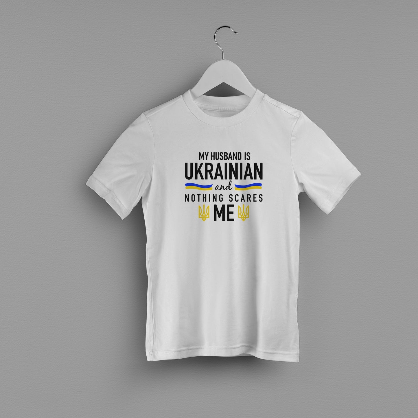 Дитяча футболка "My husband is Ukranian"