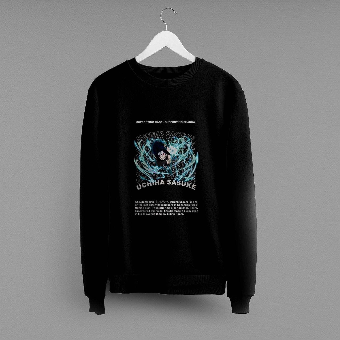 Світшот "Naruto Supporting Kage Supporting Shadow Sharingan"