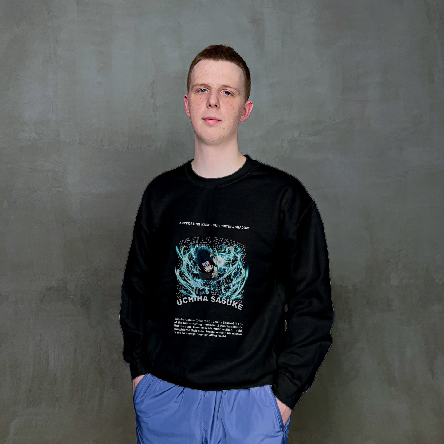 Світшот "Naruto Supporting Kage Supporting Shadow Sharingan"