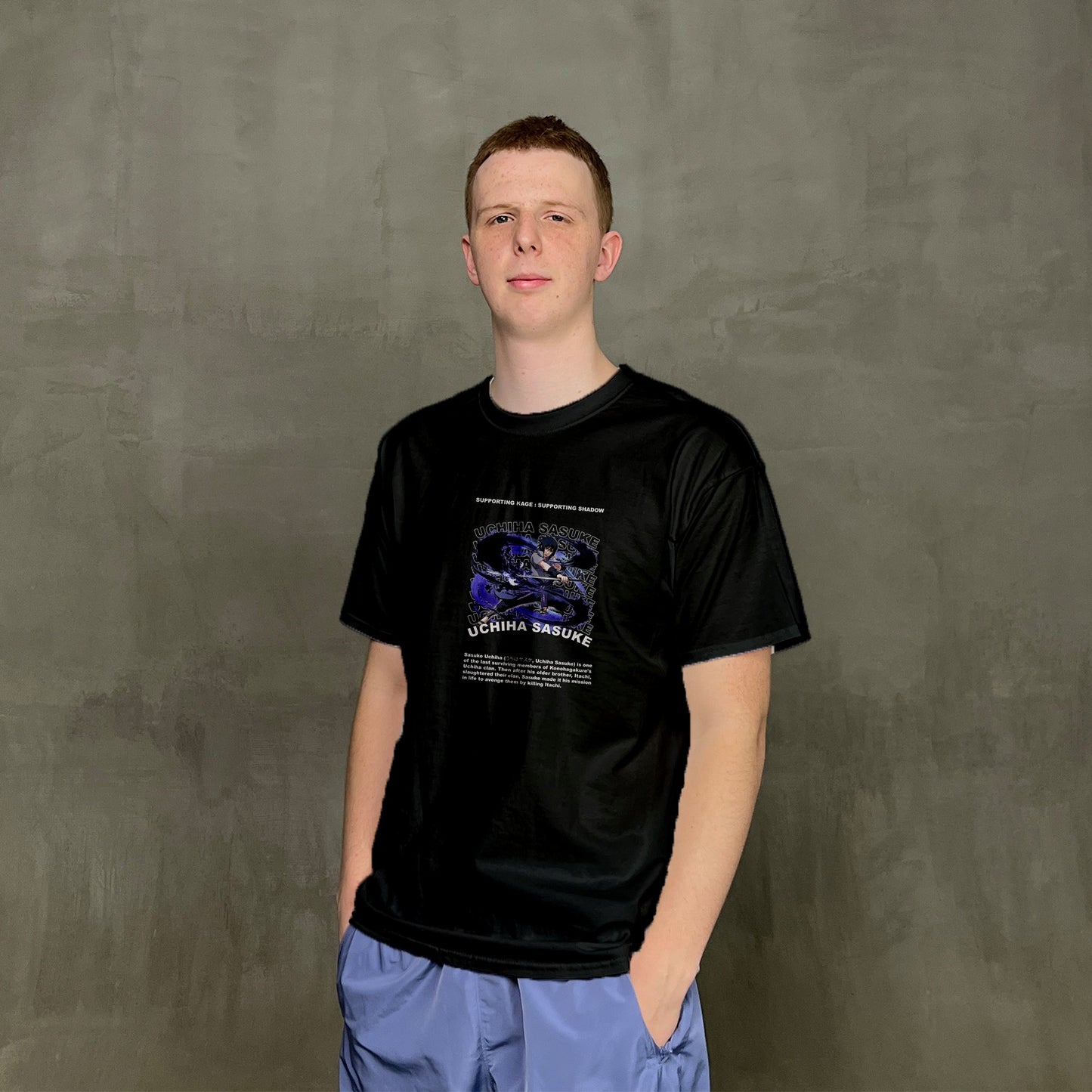 Чоловіча футболка "Naruto Supporting Kage Supporting Shadow"