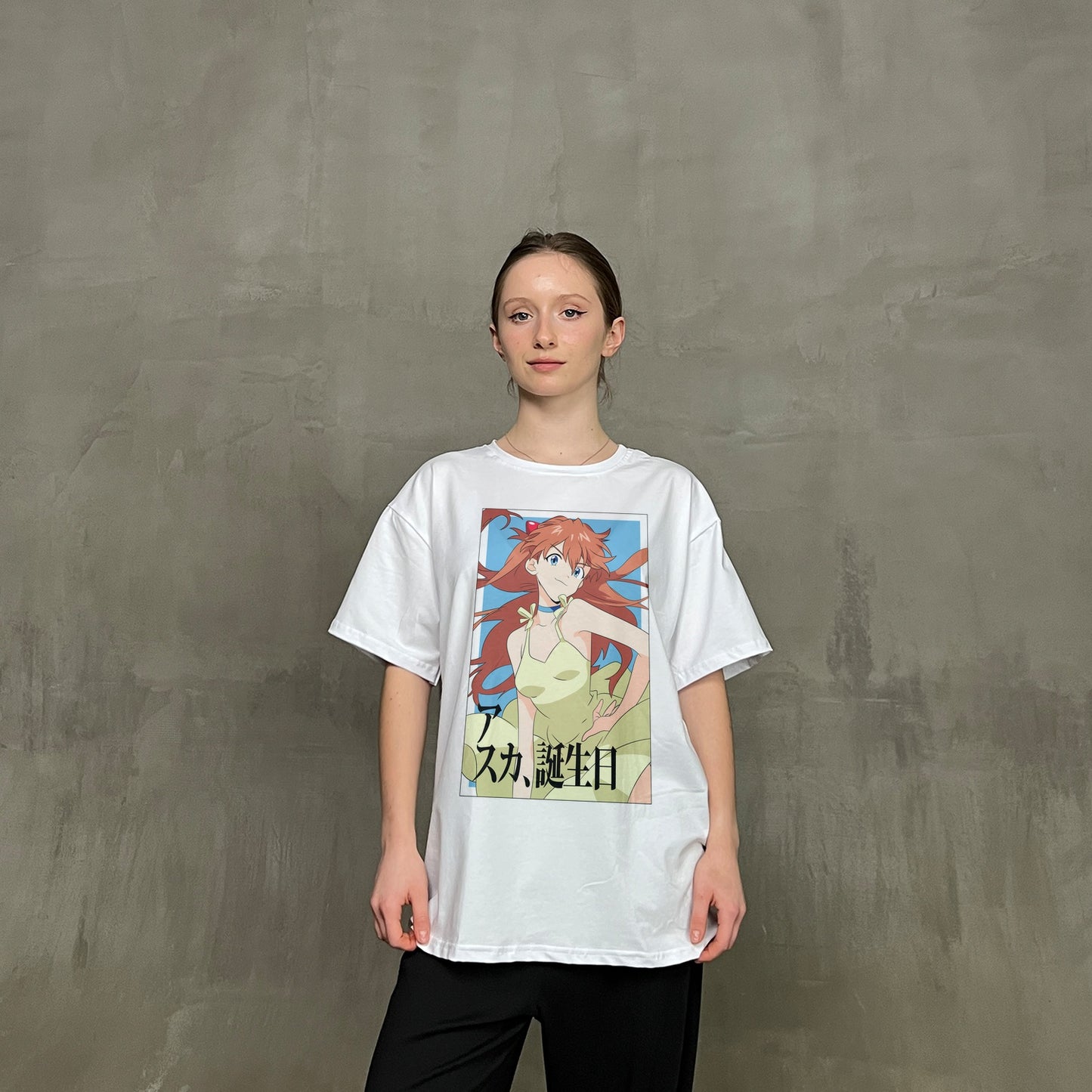 Жіноча футболка "Neon Genesis Evangelion Aska"