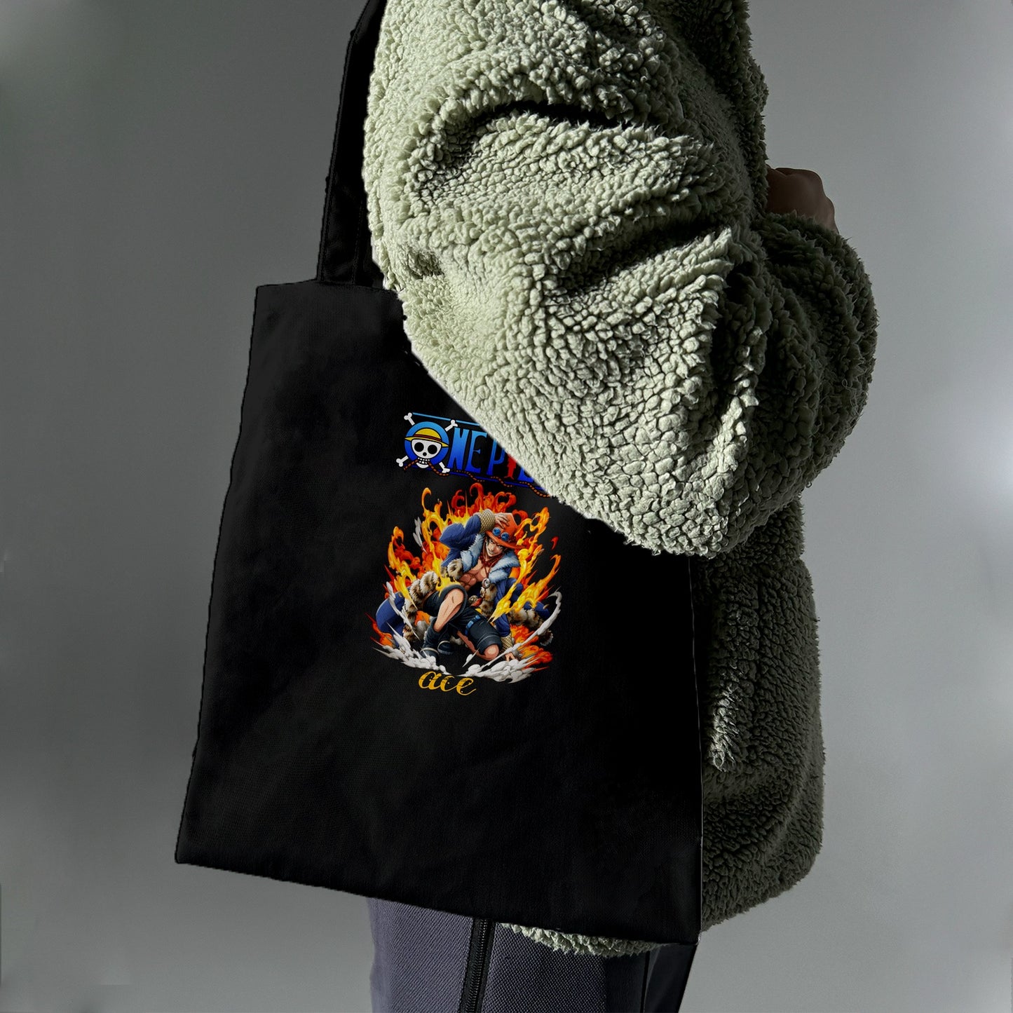 Еко сумка "One Piece Ace logo"