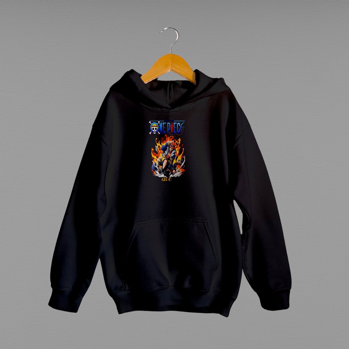 Дитяче худі "One Piece Ace logo"
