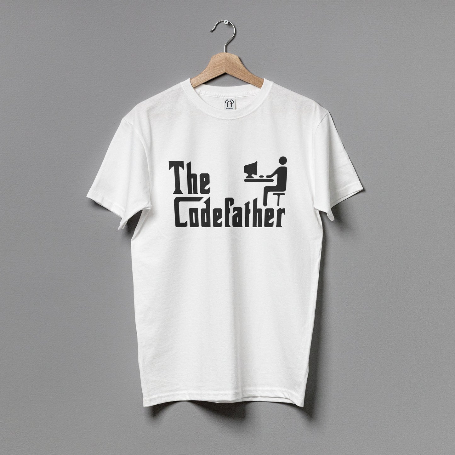 Жіноча футболка "The Codefather"