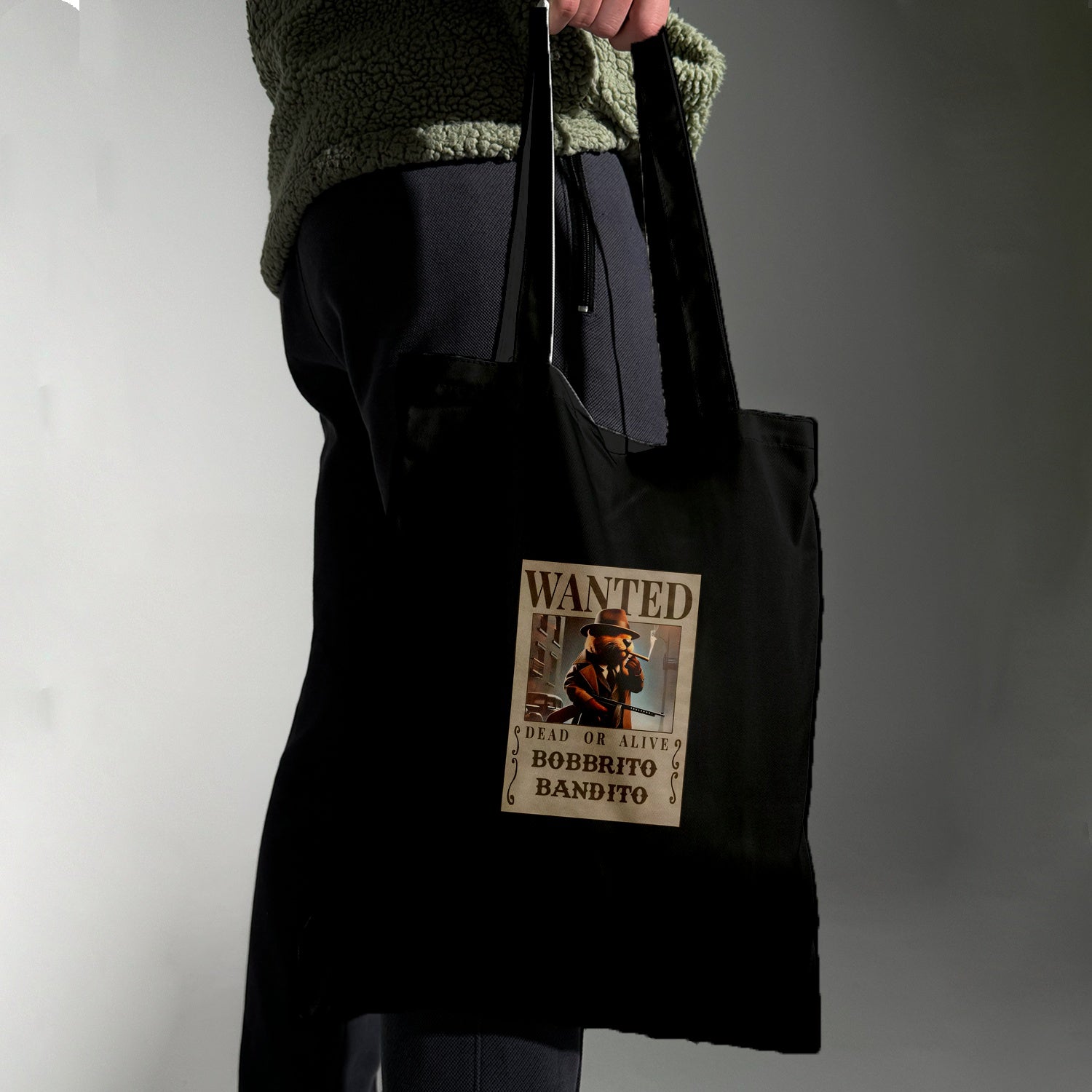 Еко сумка "Wanted bobbrito bandito"