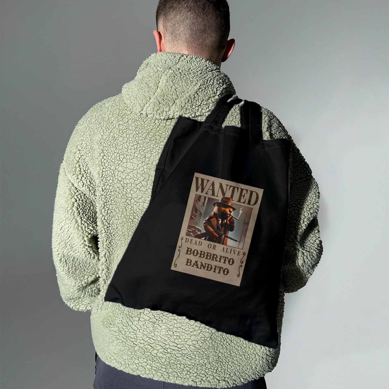 Еко сумка "Wanted bobbrito bandito"