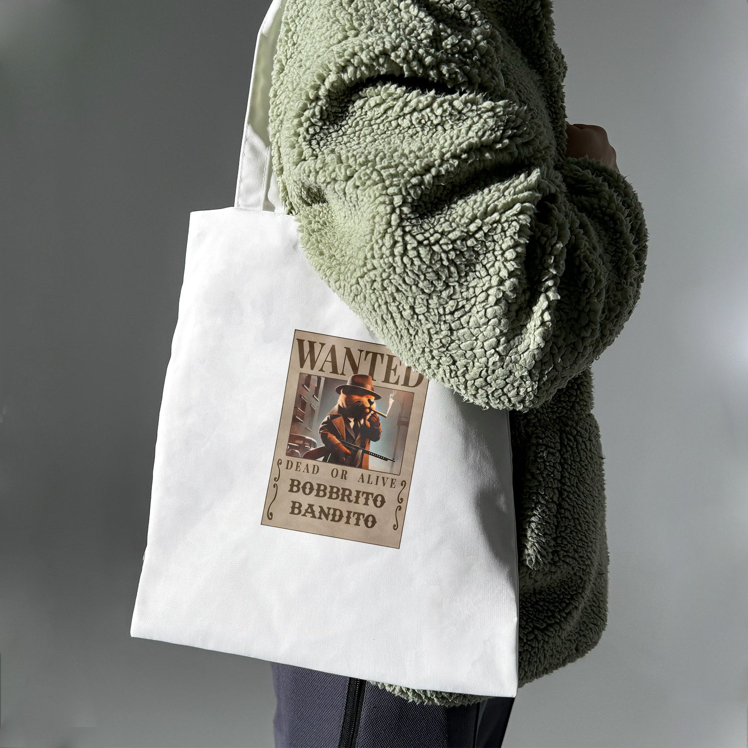 Еко сумка "Wanted bobbrito bandito"