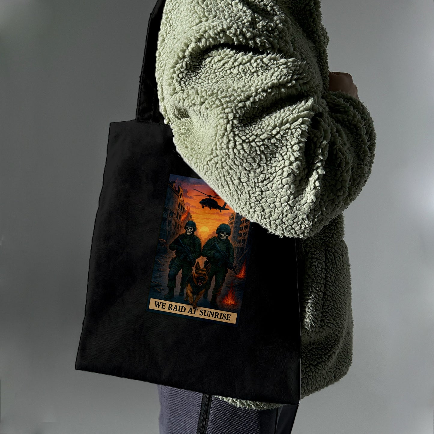 Еко сумка "We raid at sunrise"