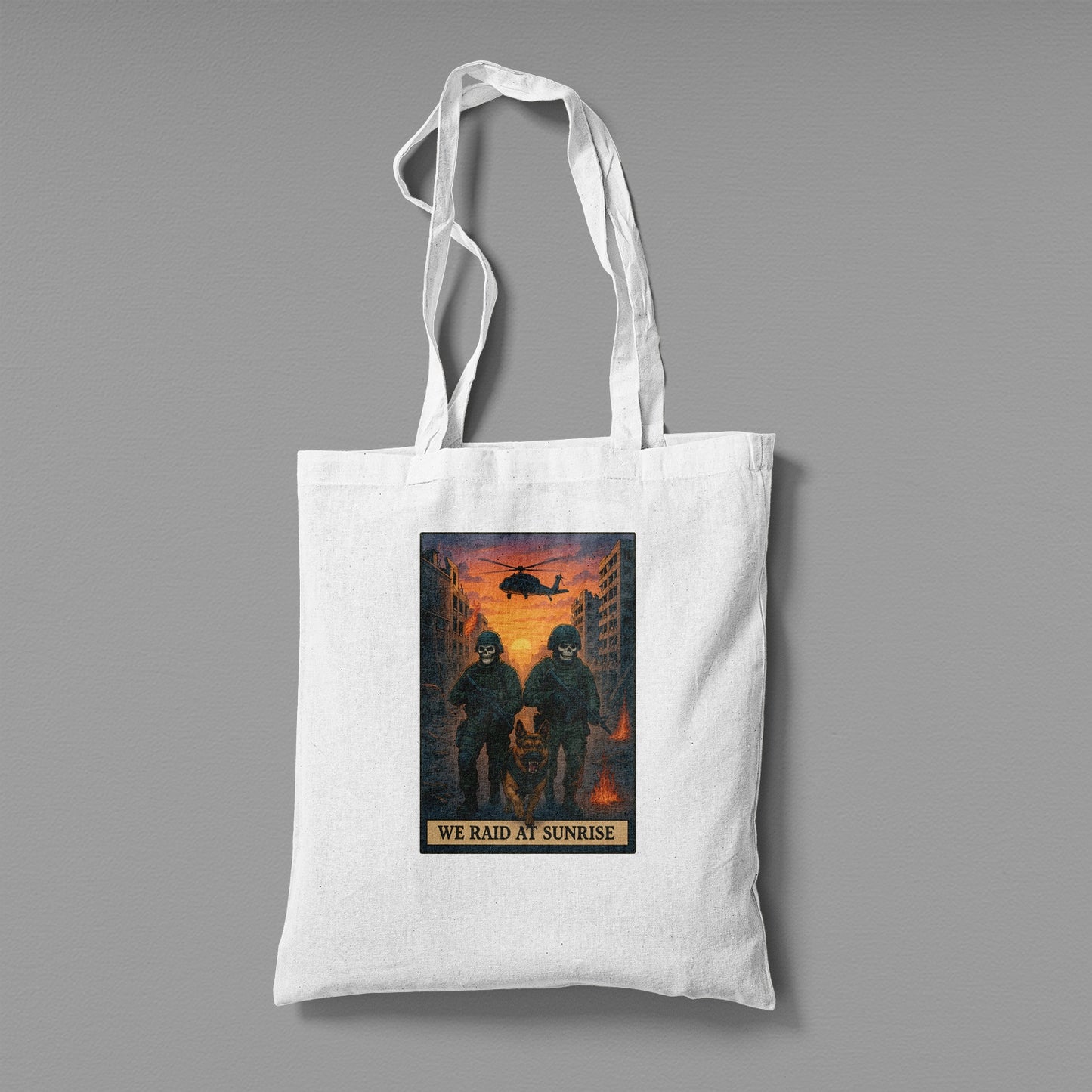Еко сумка "We raid at sunrise"