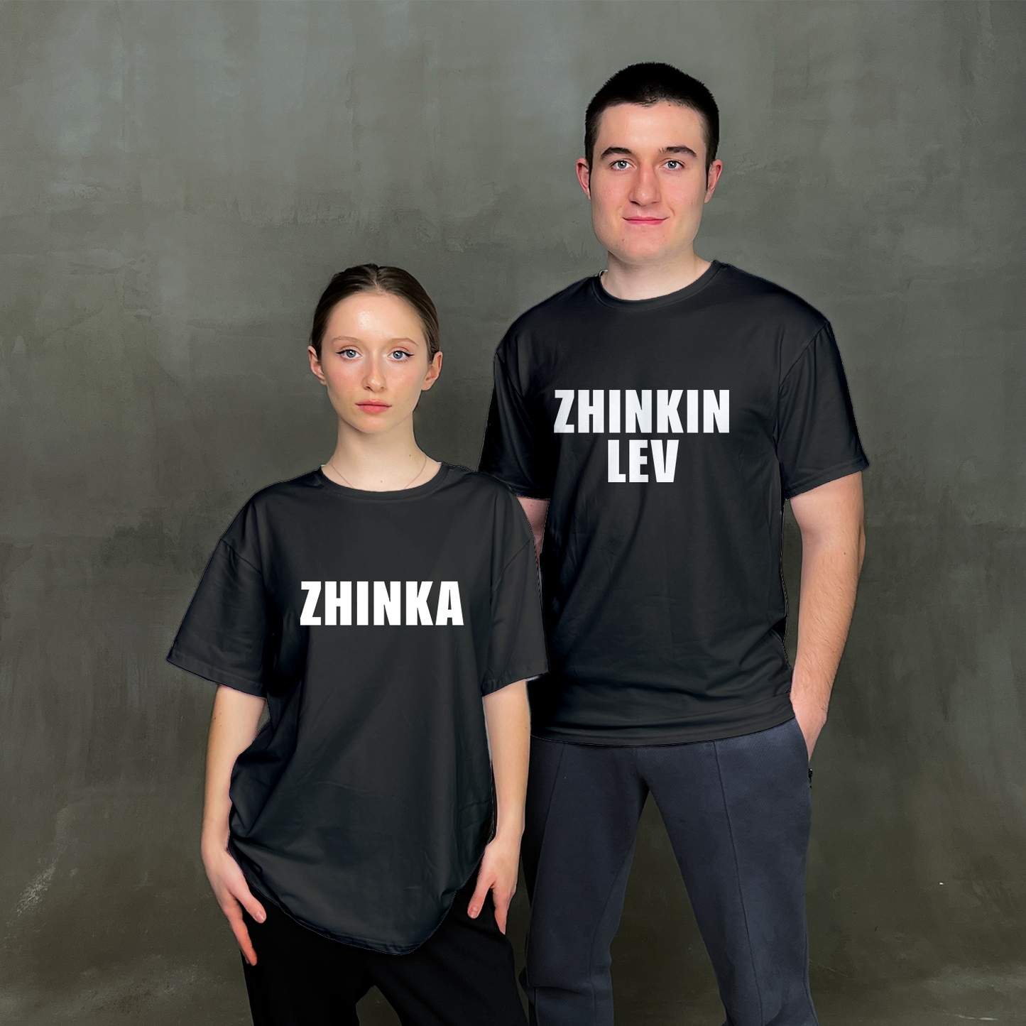 Парні футболки "Zhinka"