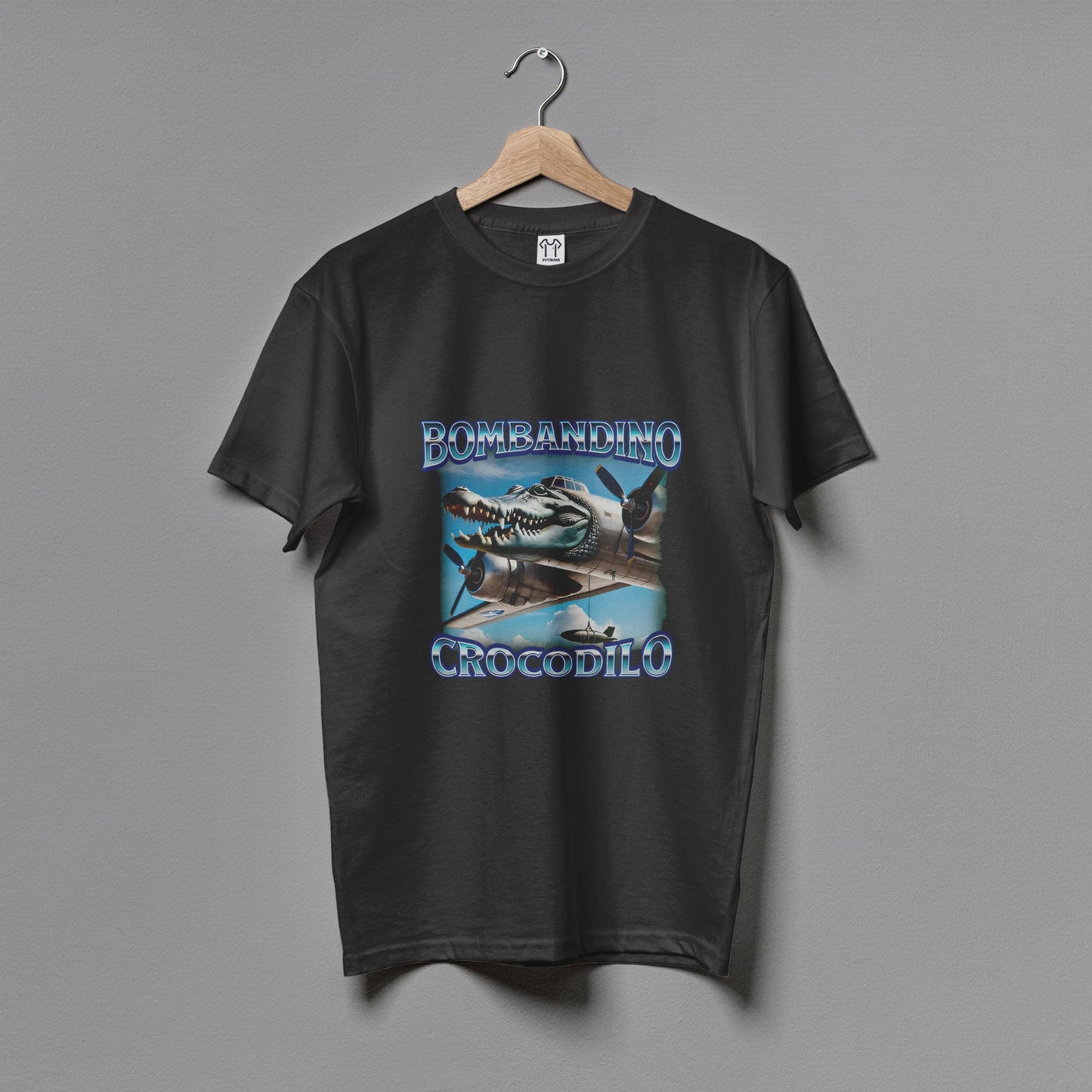 Чоловіча футболка "bombardino crocodilo"