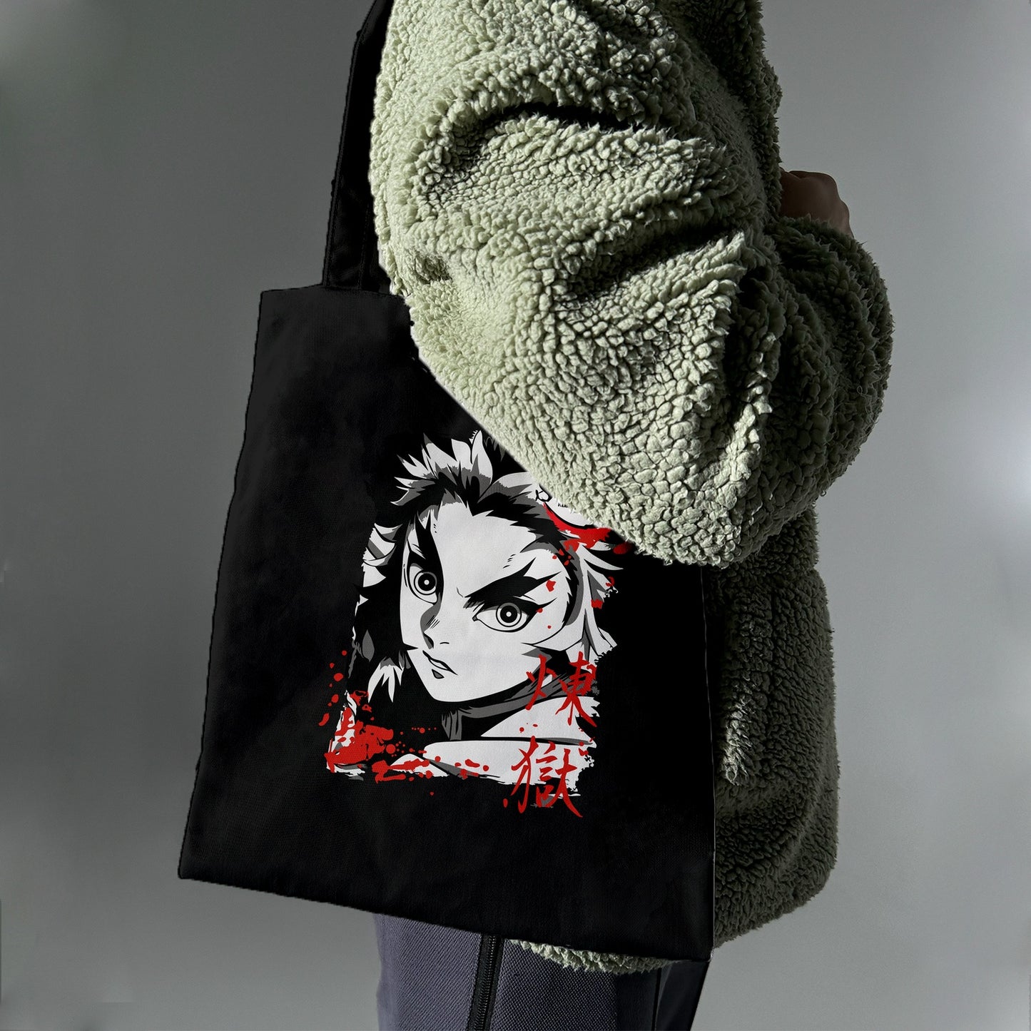 Еко сумка "demon slayer kimetsu no yaiba tandjiro kamado"