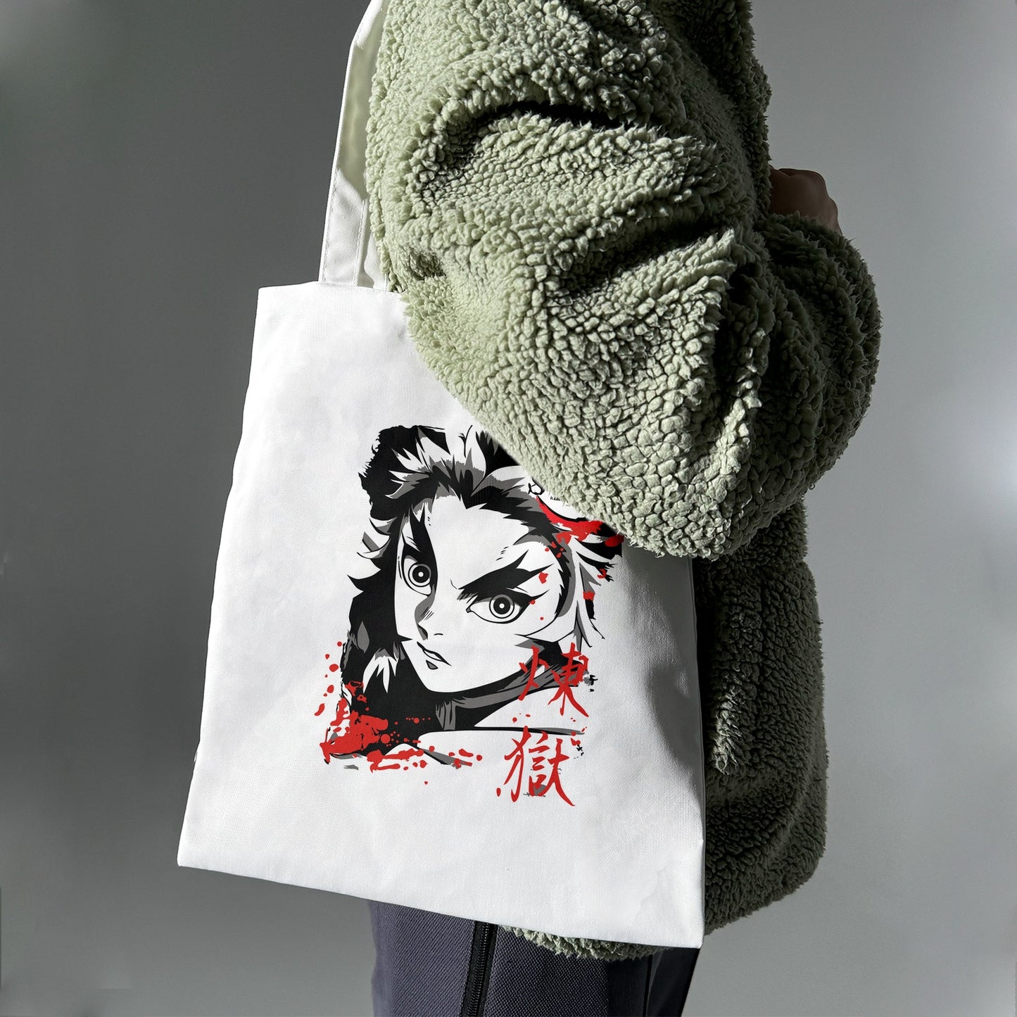 Еко сумка "demon slayer kimetsu no yaiba tandjiro kamado"