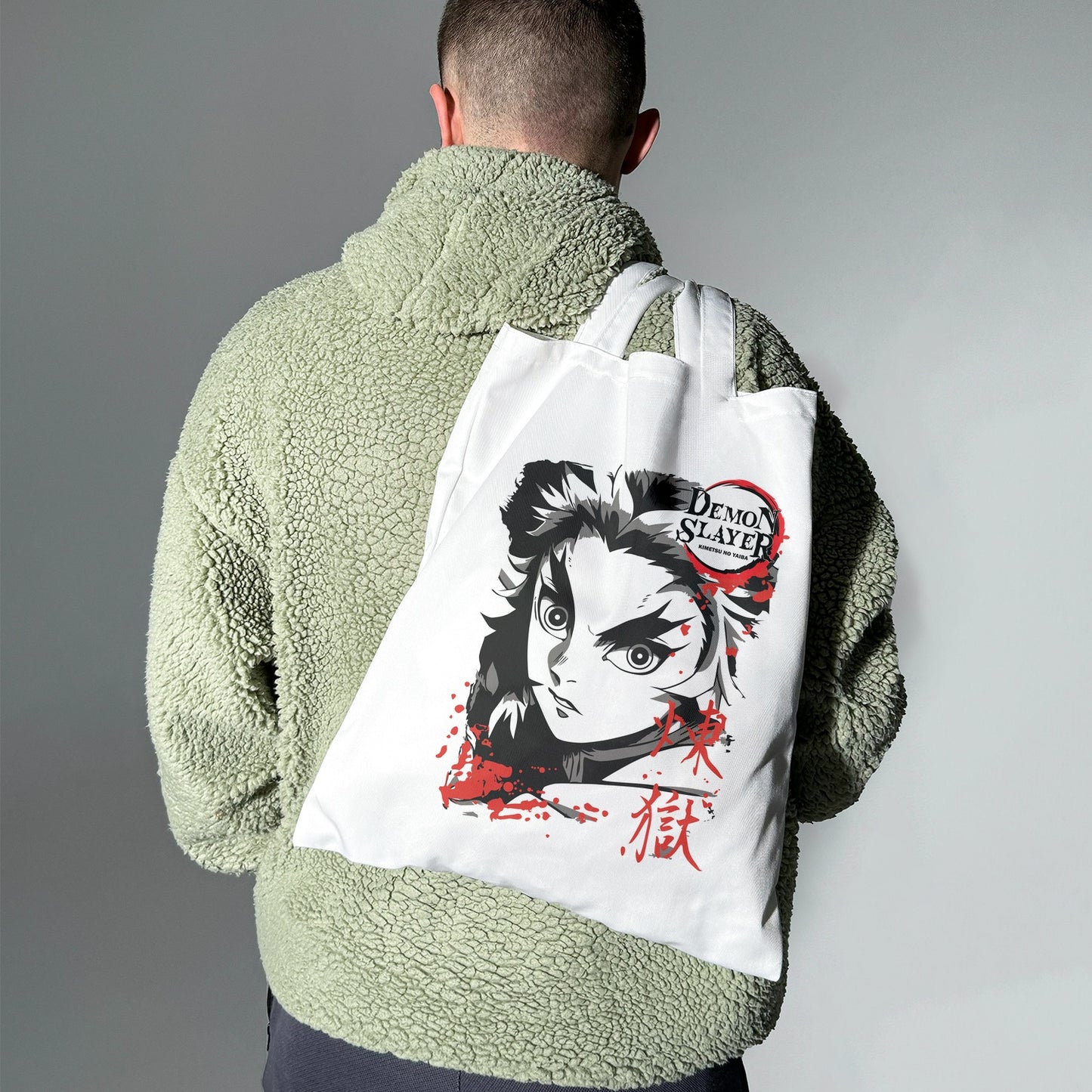 Еко сумка "demon slayer kimetsu no yaiba tandjiro kamado"