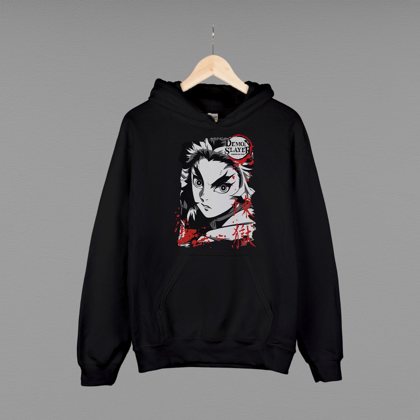 Толстовка (худі) "demon slayer kimetsu no yaiba tandjiro kamado"