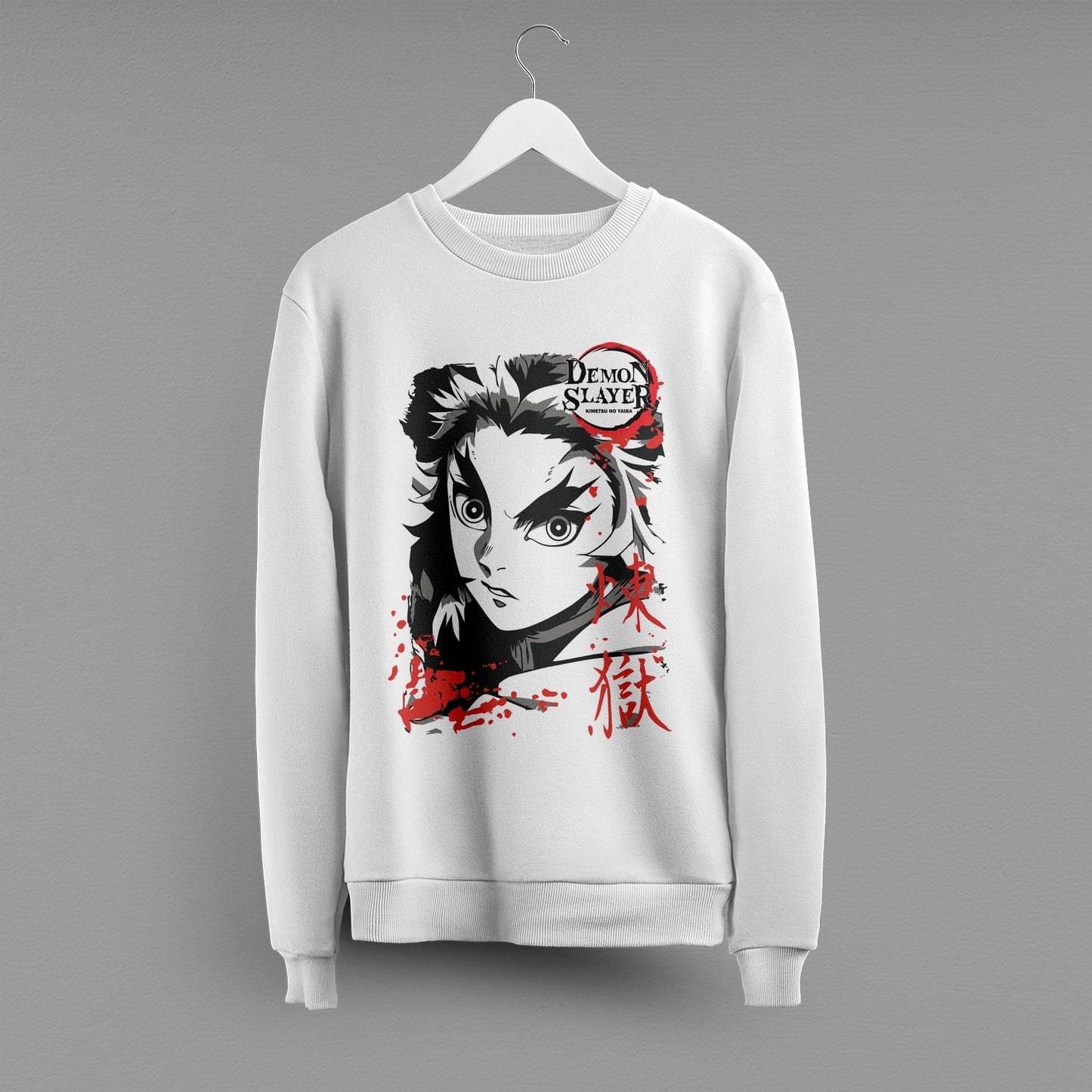 Світшот "demon slayer kimetsu no yaiba tandjiro kamado"