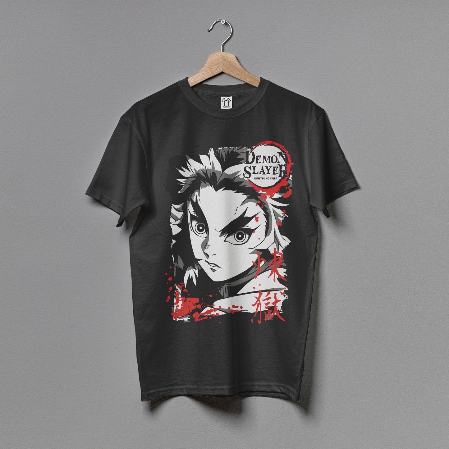 Жіноча футболка "demon slayer kimetsu no yaiba tandjiro kamado"
