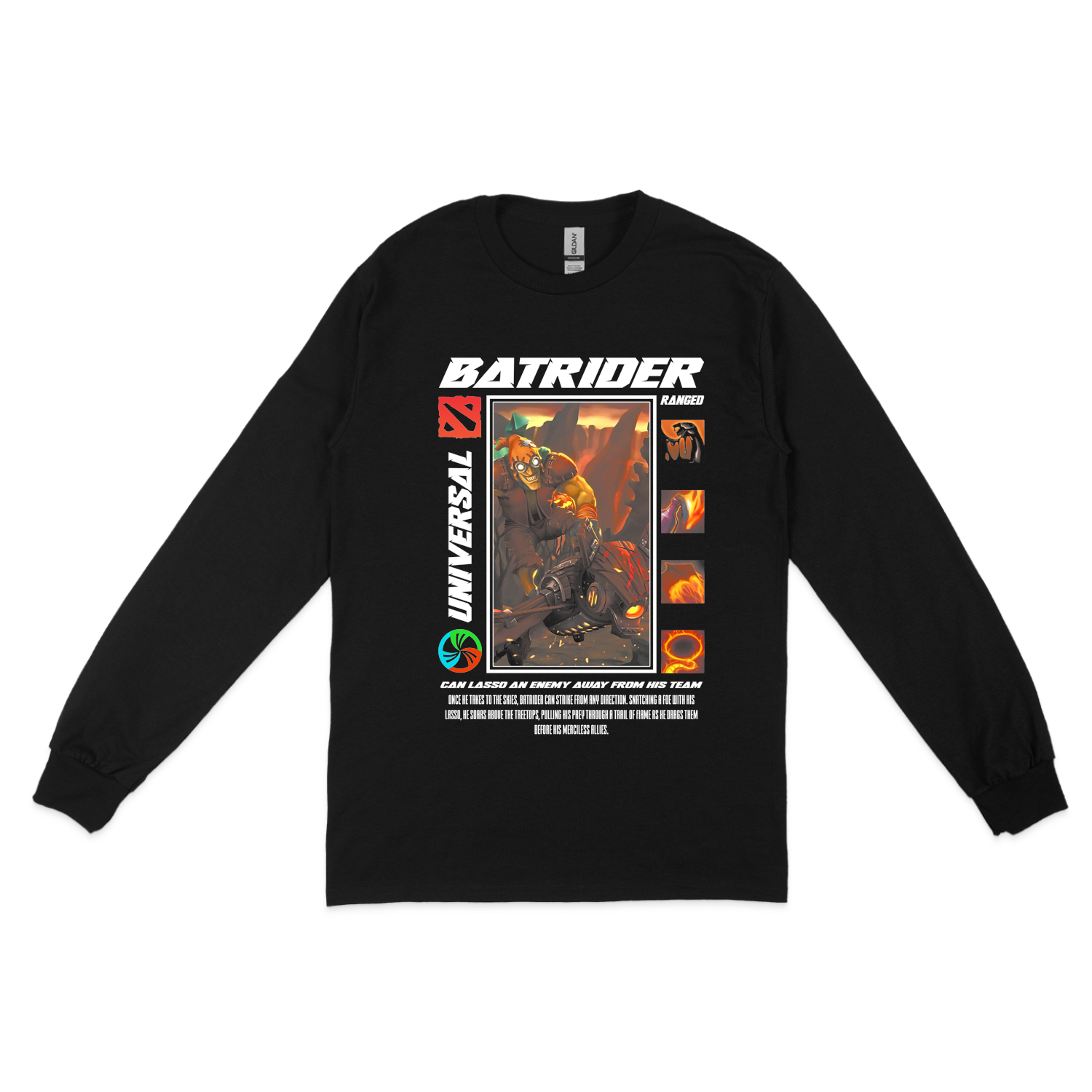 Світшот "BATRIDER - HALFTONE"