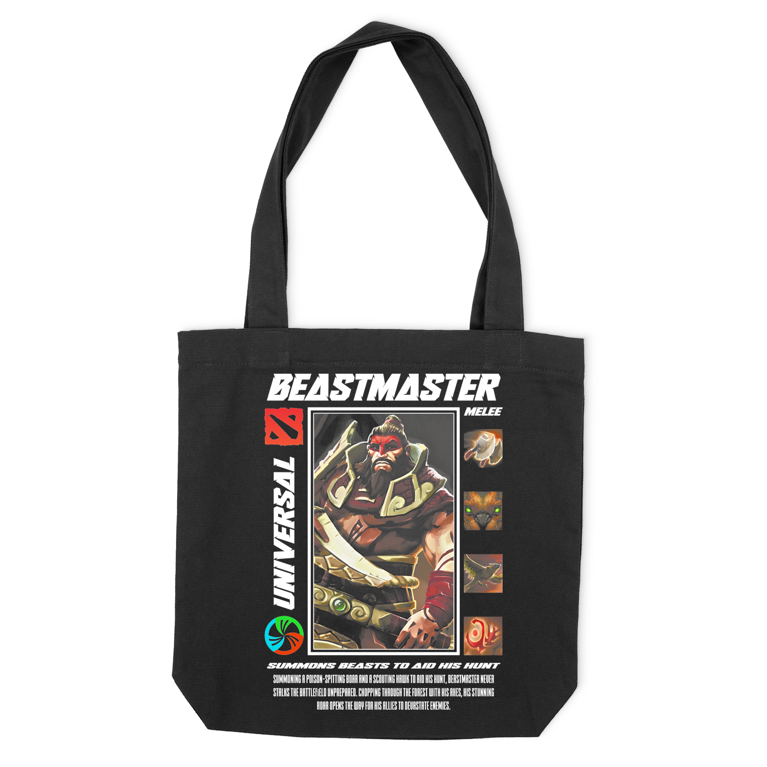 Еко сумка "BEASTMASTER - HALFTONE" - Futboss