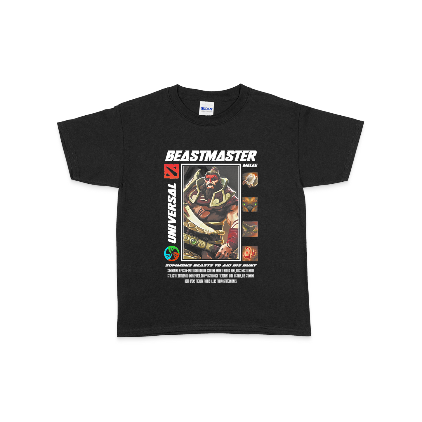 Дитяча футболка "BEASTMASTER - HALFTONE" - Futboss