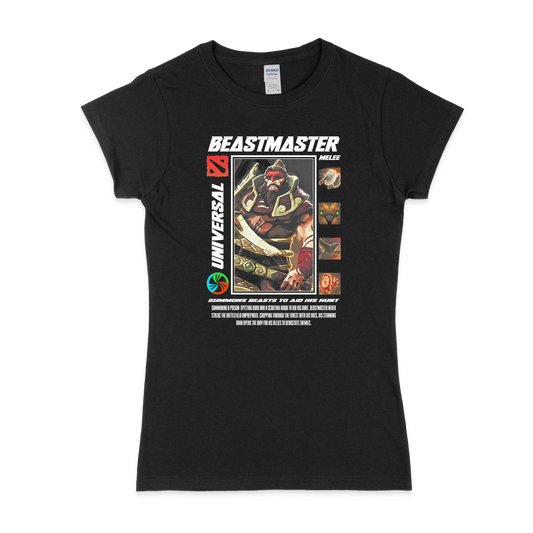 Жіноча футболка "BEASTMASTER - HALFTONE" - Futboss