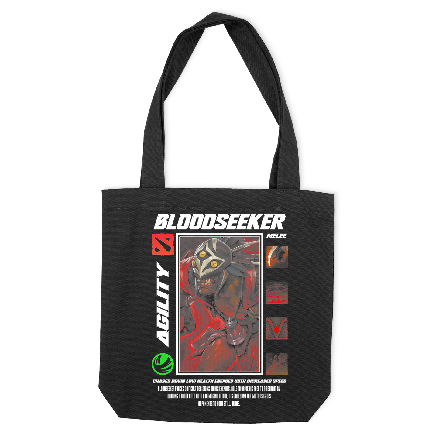 Еко сумка "BLOODSEEKER - HALFTONE" - Futboss