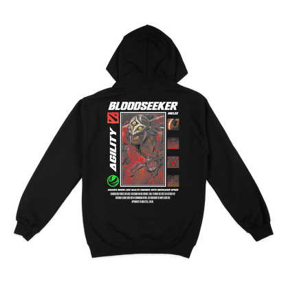 Толстовка (худі) "BLOODSEEKER - HALFTONE" - Futboss