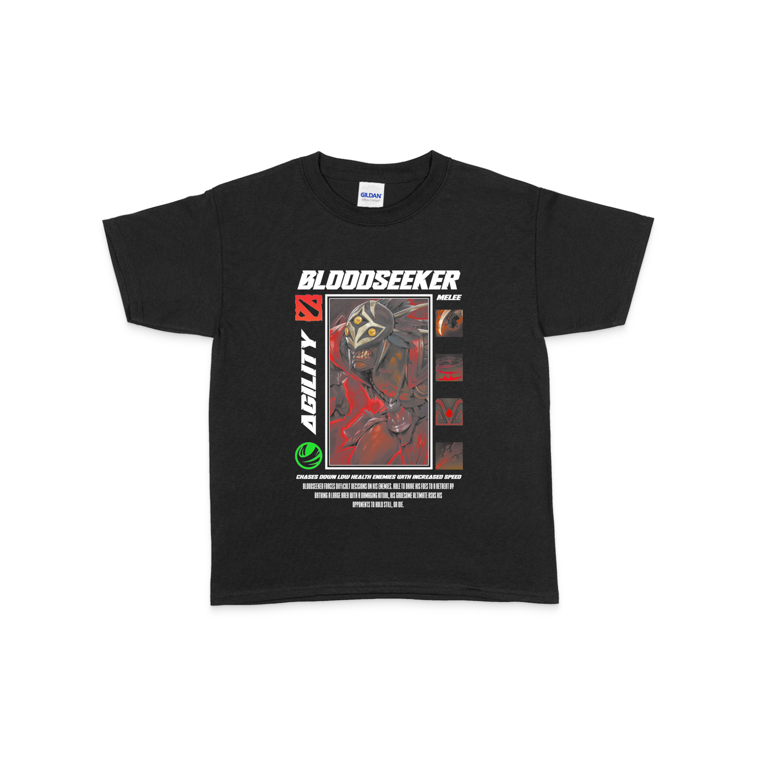 Дитяча футболка "BLOODSEEKER - HALFTONE"