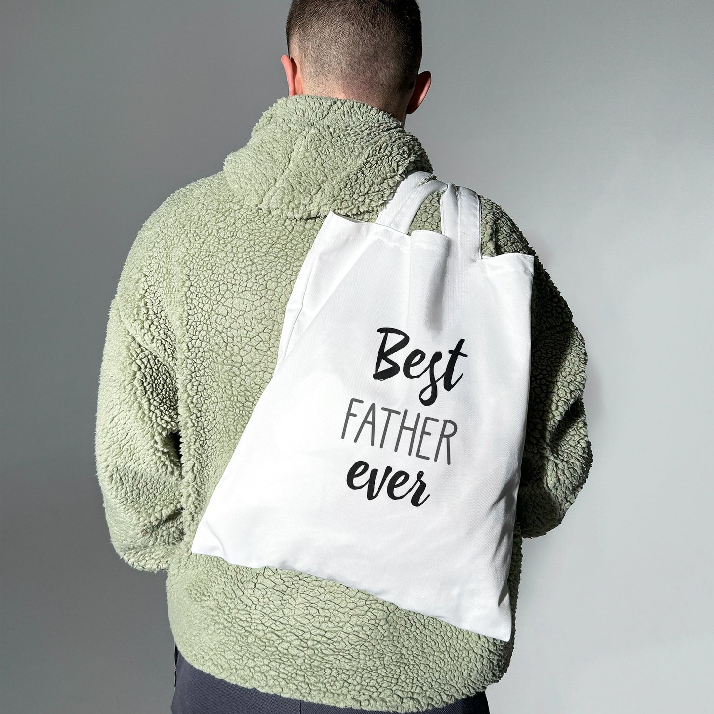 Еко сумка "Best father ever"