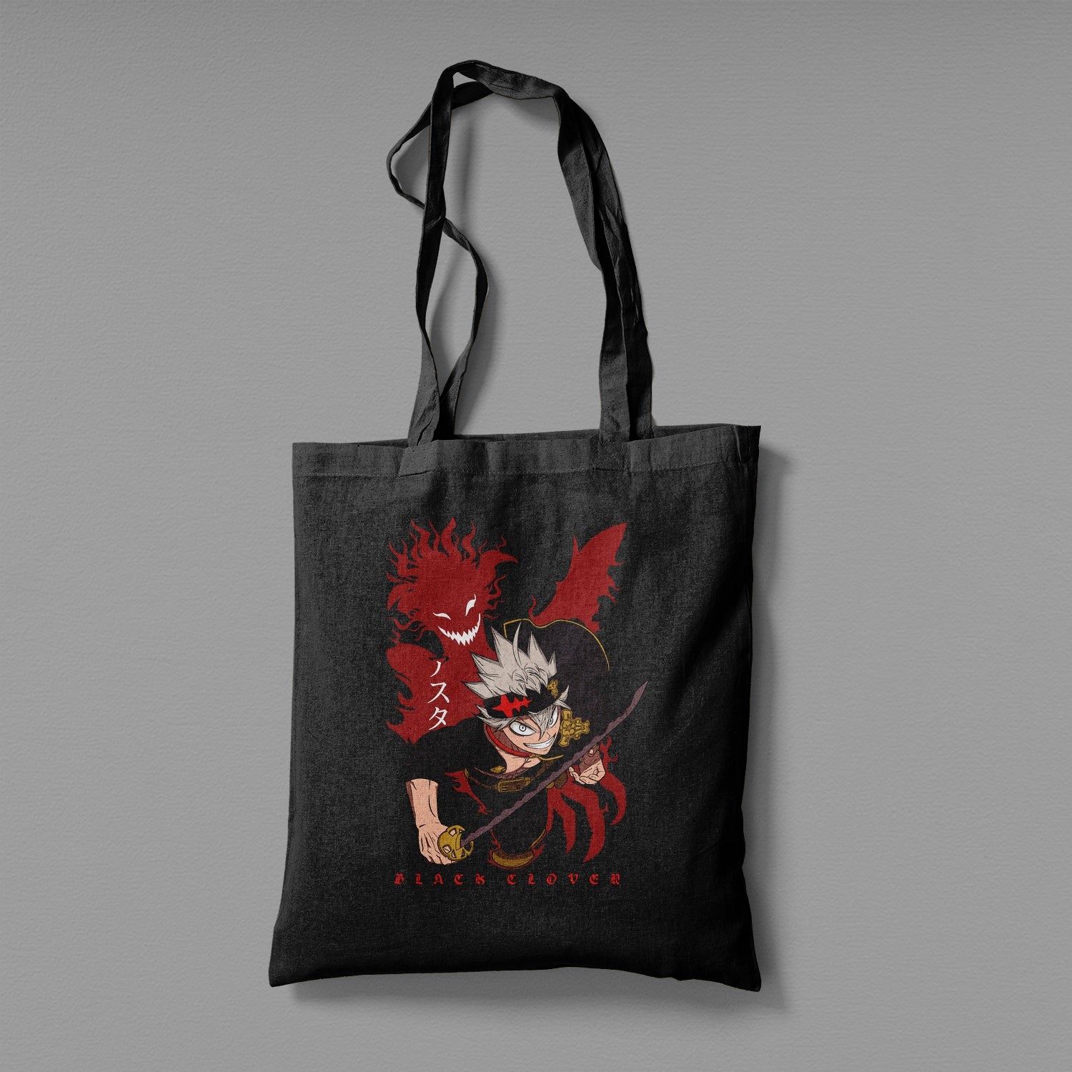 Еко сумка "Black Clover asta 2"