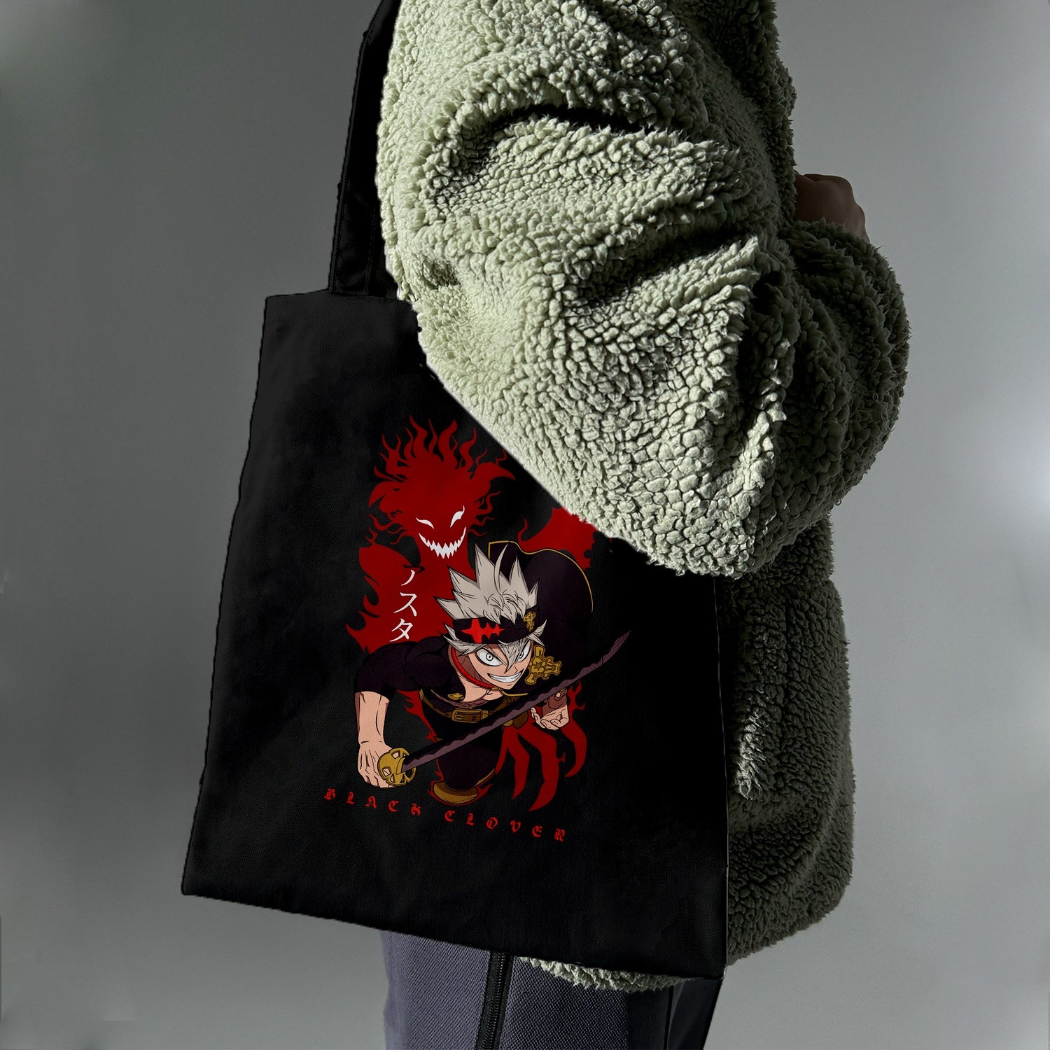 Еко сумка "Black Clover asta 2"
