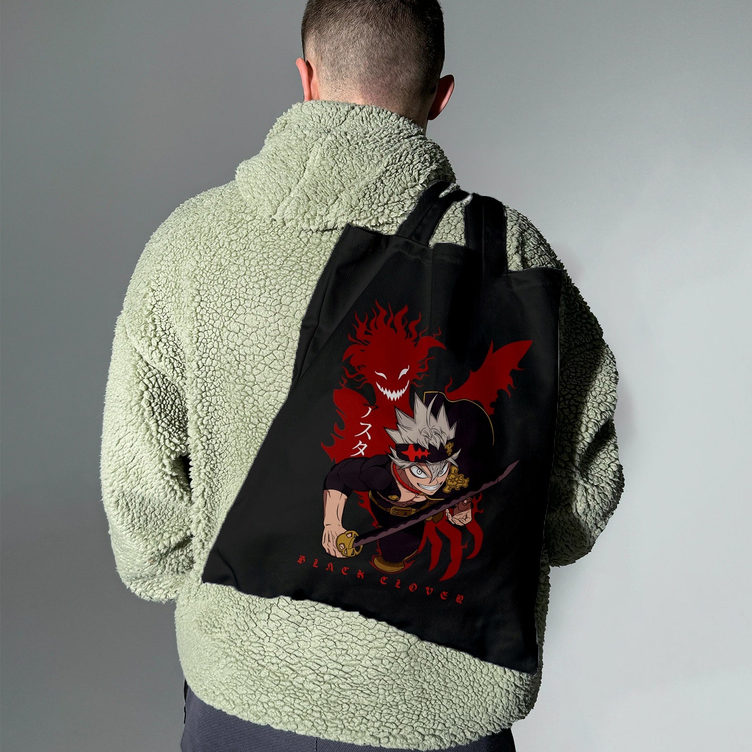 Еко сумка "Black Clover asta 2"