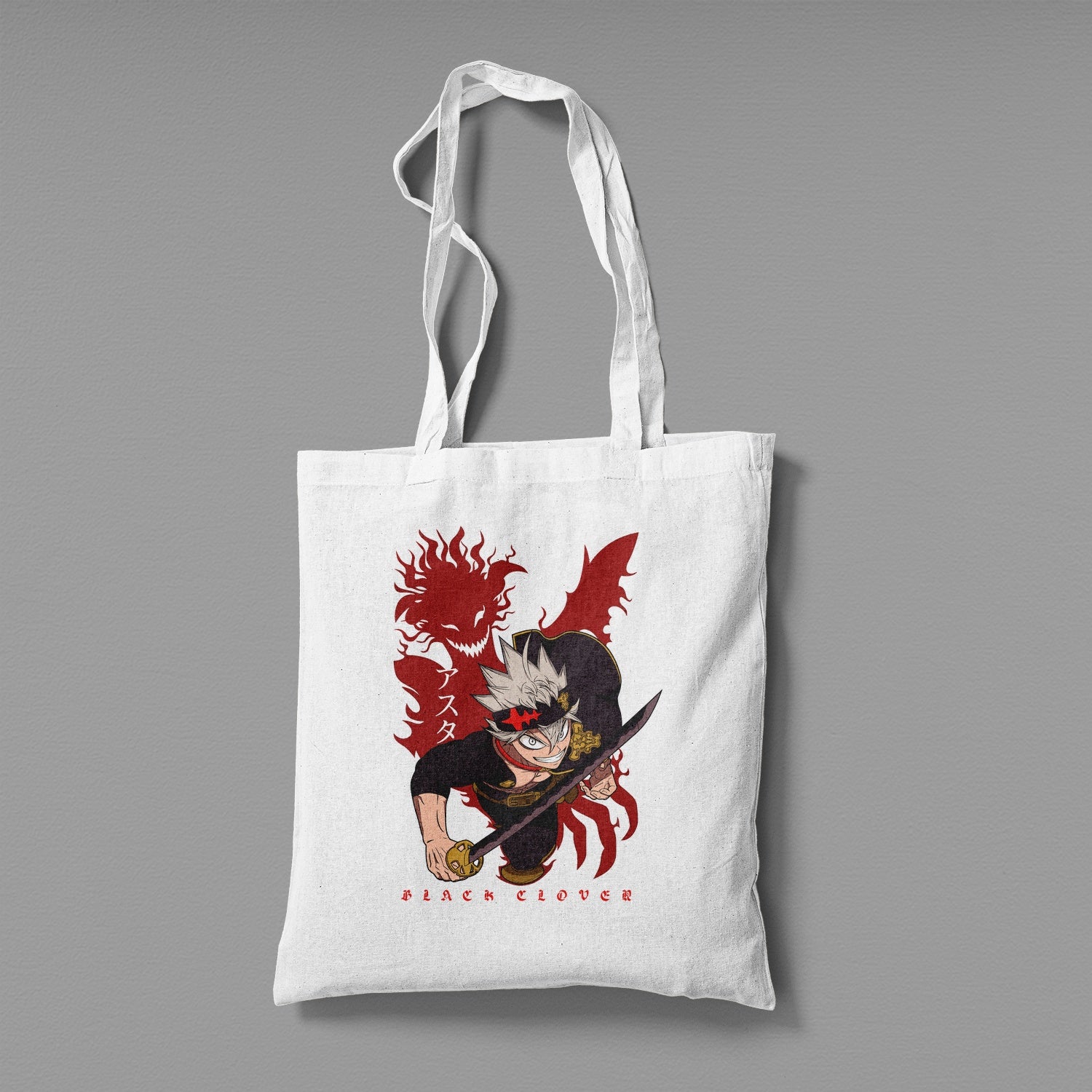 Еко сумка "Black Clover asta 2"