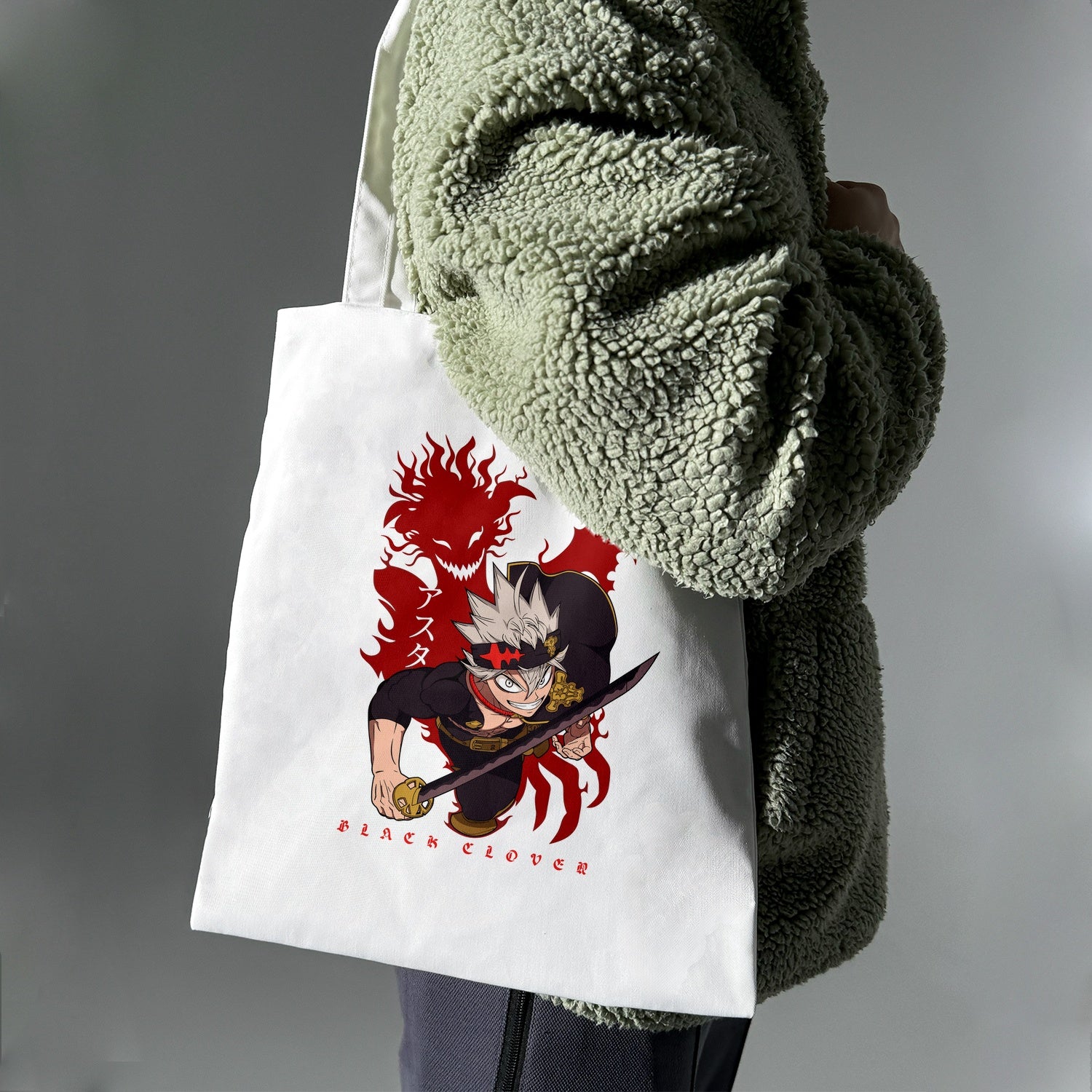 Еко сумка "Black Clover asta 2"