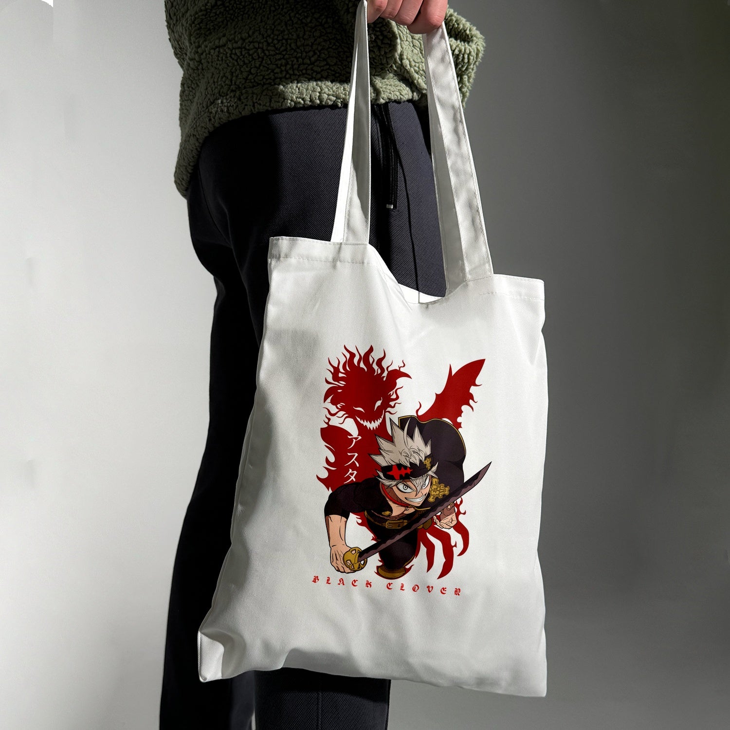 Еко сумка "Black Clover asta 2"