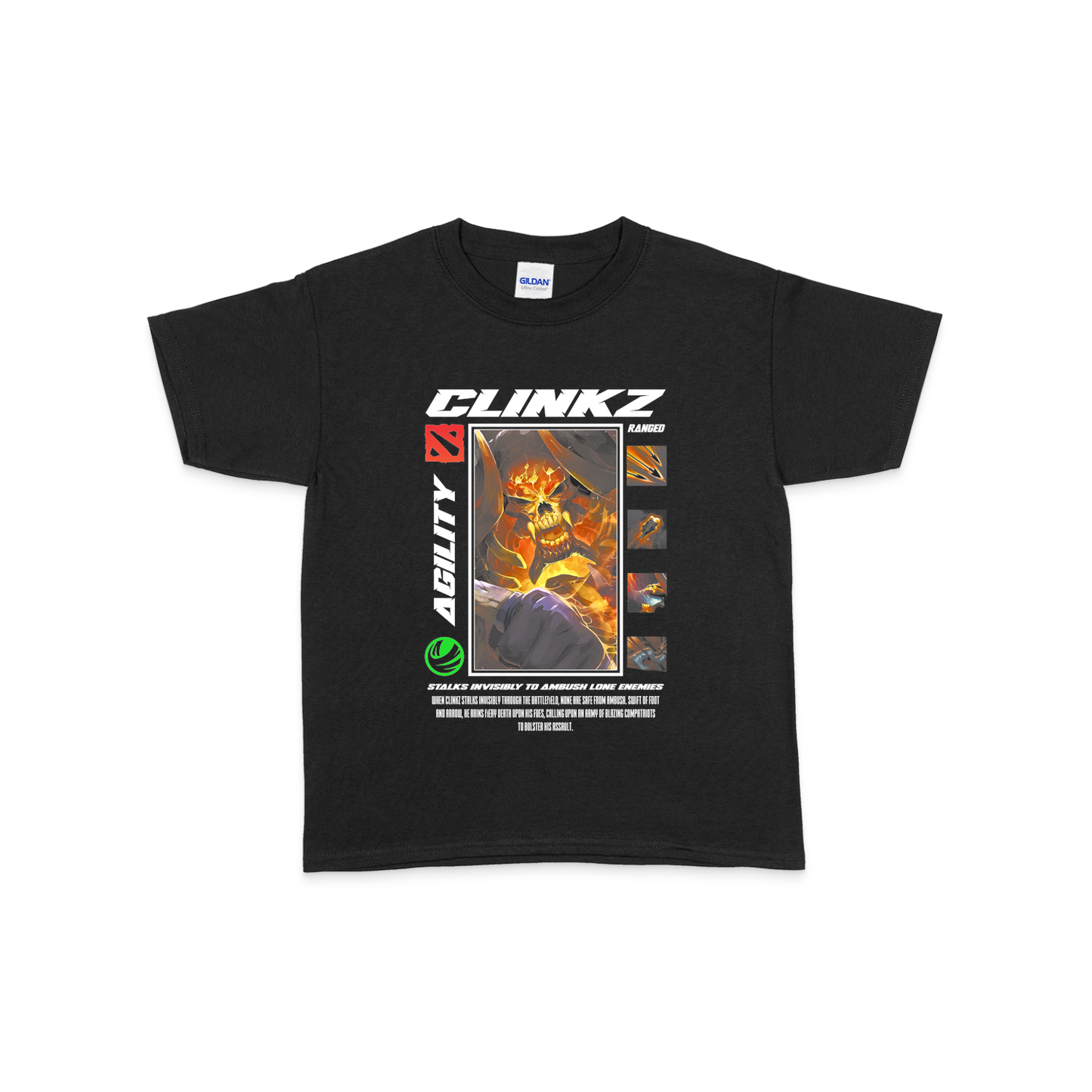 Дитяча футболка "CLINKZ - HALFTONE" - Futboss