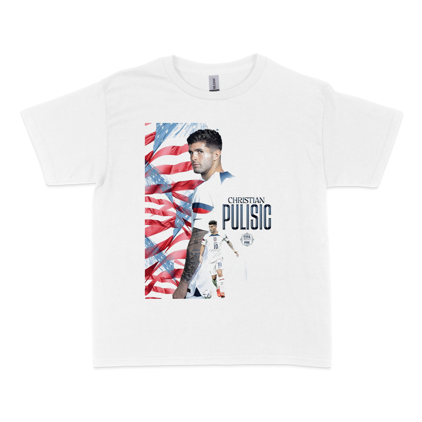 Чоловіча футболка "Christian Pulisic" - Futboss