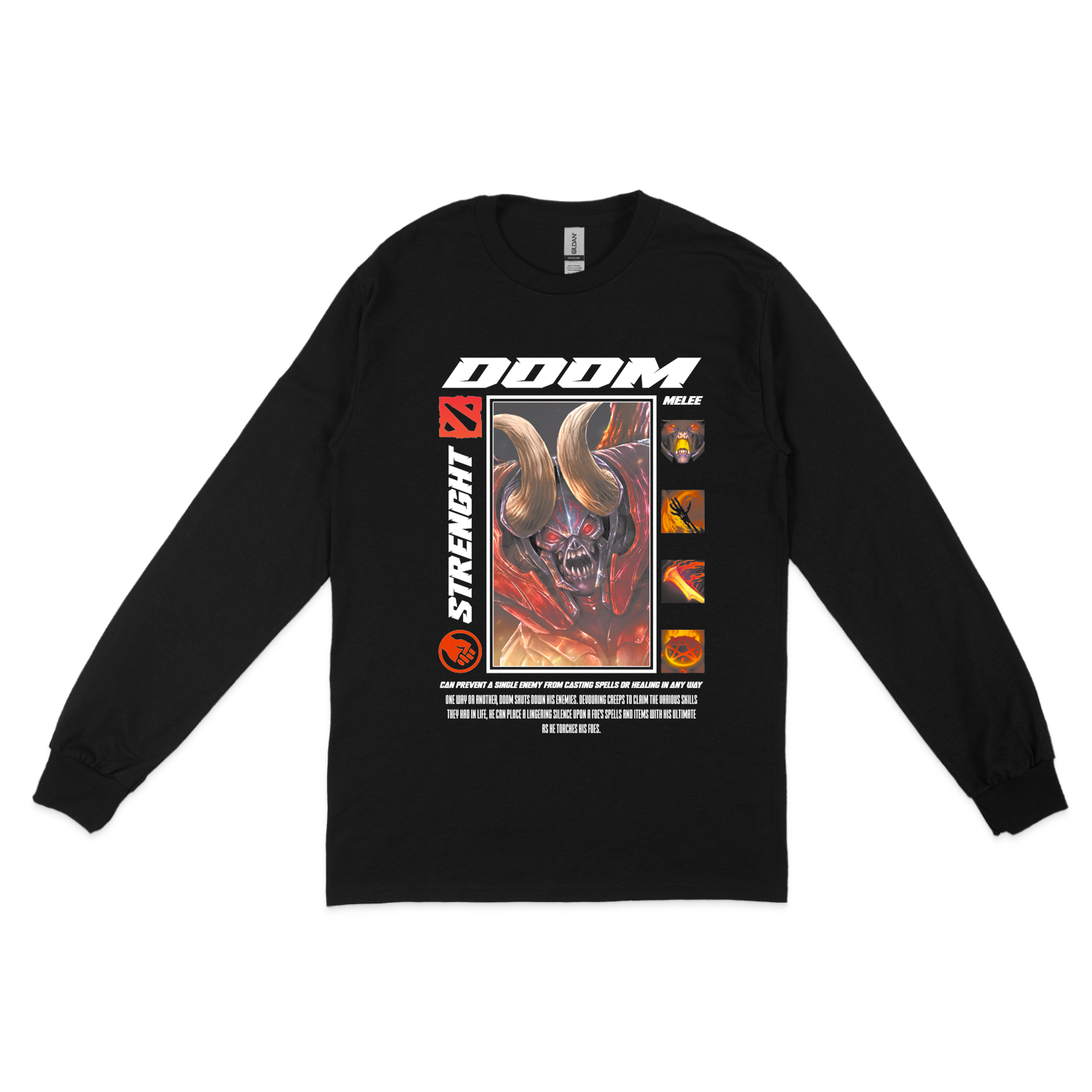 Світшот "DOOM - HALFTONE"