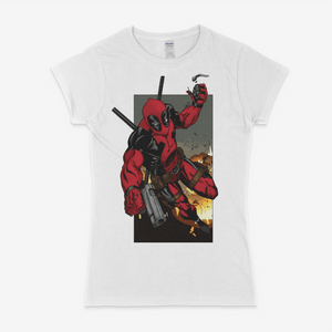 Жіноча футболка Deadpool - Futboss