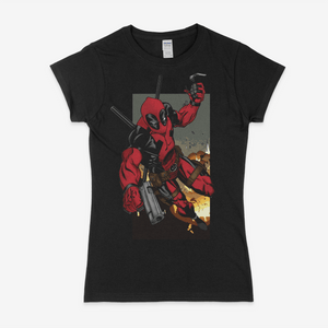 Жіноча футболка Deadpool - Futboss