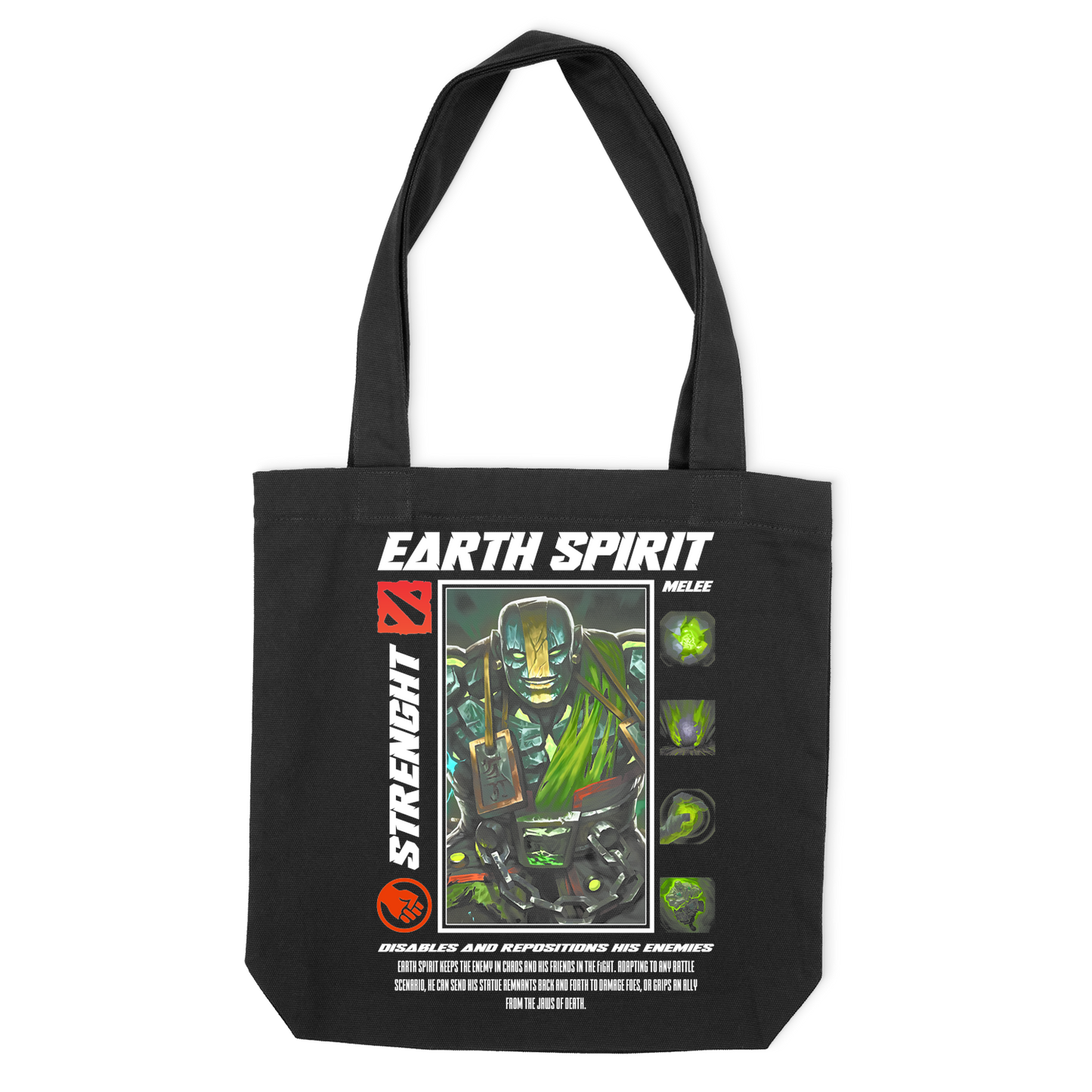 Еко сумка "EARTH SPIRIT - HALFTONE" - Futboss