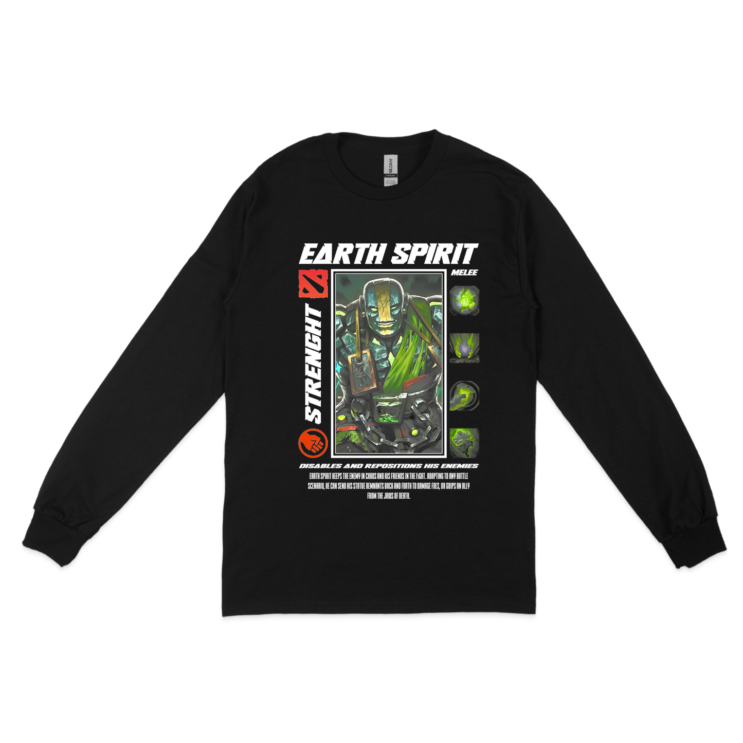 Світшот "EARTH SPIRIT - HALFTONE" - Futboss